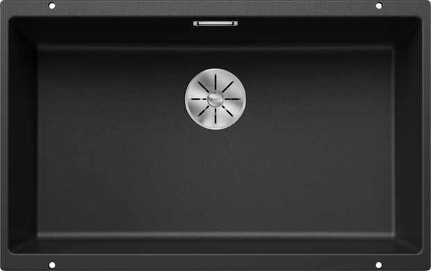 Chiuvetă bucătărie Silgranit Blanco SUBLINE 700-U antracit 730×460 mm
