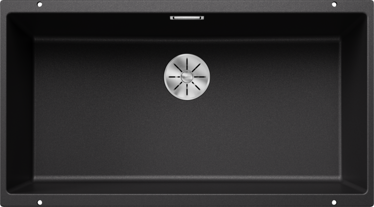 Chiuvetă bucătărie Silgranit Blanco SUBLINE 800-U antracit 830×460 mm