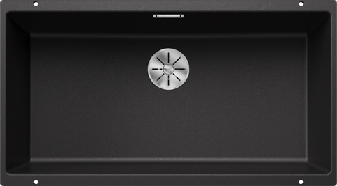 Chiuvetă bucătărie Silgranit Blanco SUBLINE 800-U antracit 830×460 mm