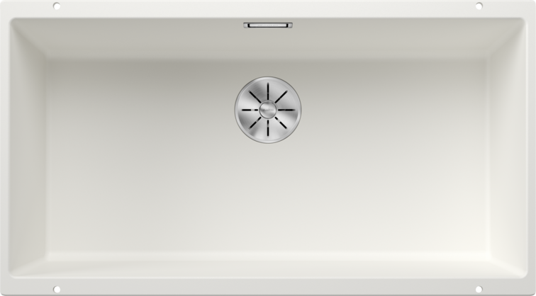 Chiuvetă bucătărie Silgranit Blanco SUBLINE 800-U alb 830×460 mm