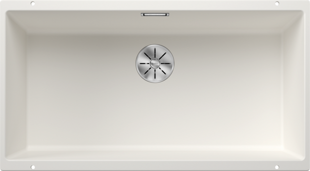 Chiuvetă bucătărie Silgranit Blanco SUBLINE 800-U alb 830×460 mm