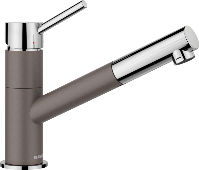 Baterie bucătărie Blanco KANO-S Silgranit-look - gri vulcan/crom HD