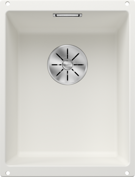 Chiuvetă bucătărie Silgranit Blanco SUBLINE 320-U alb 350×460 mm