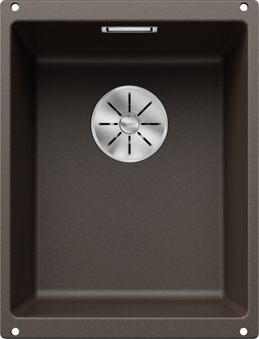 Chiuvetă bucătărie Silgranit Blanco SUBLINE 320-U cafea 350×460 mm