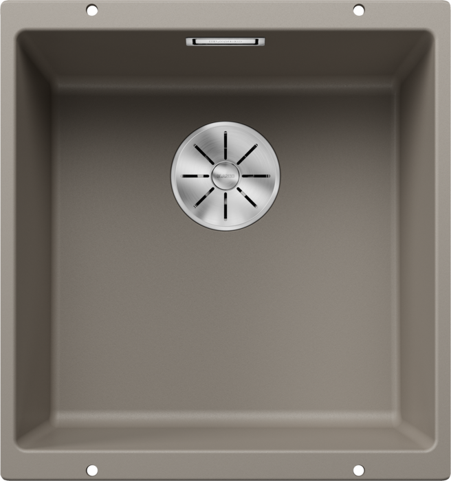 Chiuvetă bucătărie Silgranit Blanco SUBLINE 400-U trufe 430×460 mm