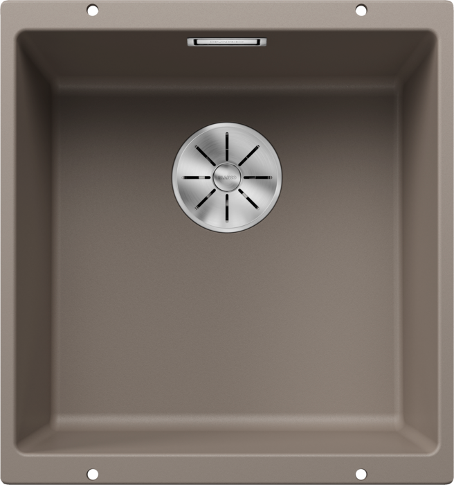 Chiuvetă bucătărie Silgranit Blanco SUBLINE 400-U trufe 430×460 mm