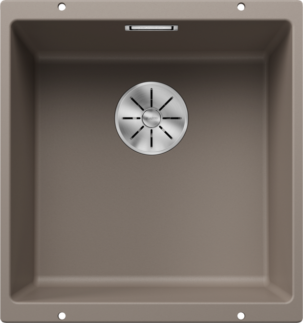 Chiuvetă bucătărie Silgranit Blanco SUBLINE 400-U trufe 430×460 mm