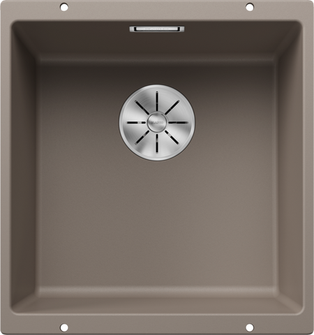 Chiuvetă bucătărie Silgranit Blanco SUBLINE 400-U trufe 430×460 mm