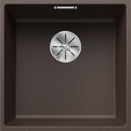 Chiuvetă bucătărie Silgranit Blanco SUBLINE 400-U cafea 430×460 mm