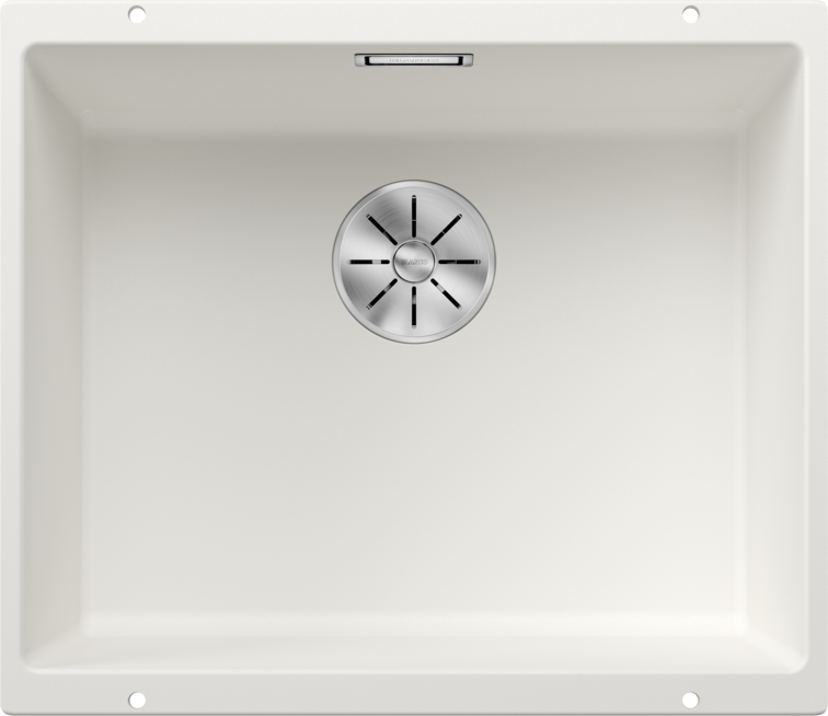 Chiuvetă bucătărie Silgranit Blanco SUBLINE 500-U alb 530×460 mm