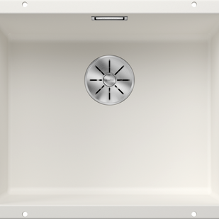 Chiuvetă bucătărie Silgranit Blanco SUBLINE 500-U alb 530×460 mm