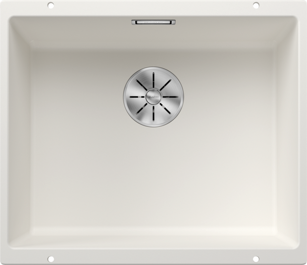 Chiuvetă bucătărie Silgranit Blanco SUBLINE 500-U alb 530×460 mm