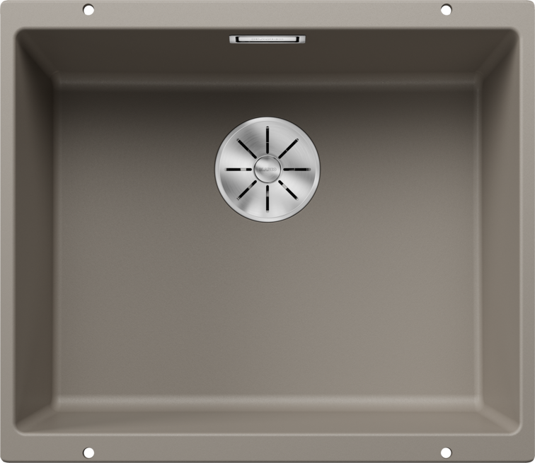 Chiuvetă bucătărie Silgranit Blanco SUBLINE 500-U trufe 530×460 mm