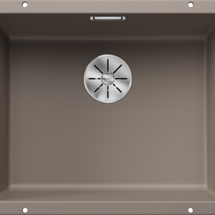 Chiuvetă bucătărie Silgranit Blanco SUBLINE 500-U trufe 530×460 mm
