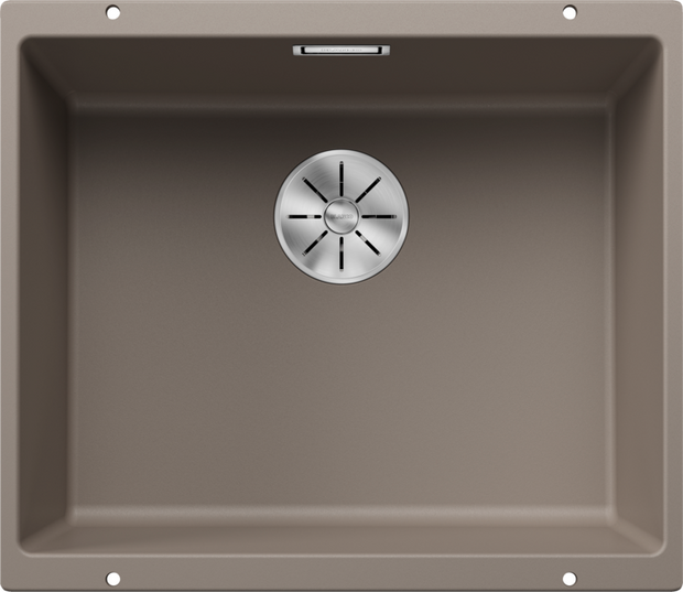 Chiuvetă bucătărie Silgranit Blanco SUBLINE 500-U trufe 530×460 mm