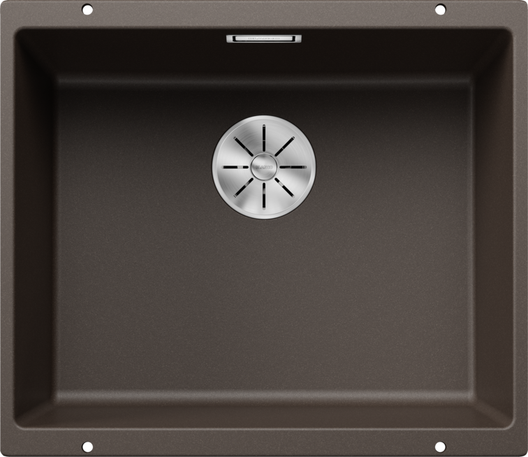 Chiuvetă bucătărie Silgranit Blanco SUBLINE 500-U cafea 530×460 mm