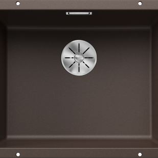 Chiuvetă bucătărie Silgranit Blanco SUBLINE 500-U cafea 530×460 mm