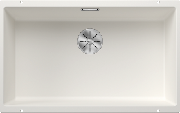 Chiuvetă bucătărie Silgranit Blanco SUBLINE 700-U alb 730×460 mm