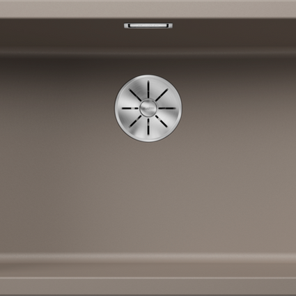 Chiuvetă bucătărie Silgranit Blanco SUBLINE 700-U trufe 730×460 mm