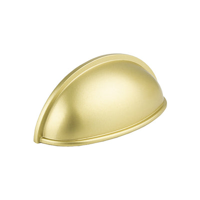 Mâner tip scoică Tulip Loka – auriu mat, zamac, interax 76 mm