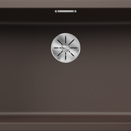 Chiuvetă bucătărie Silgranit Blanco SUBLINE 700-U cafea 730×460 mm