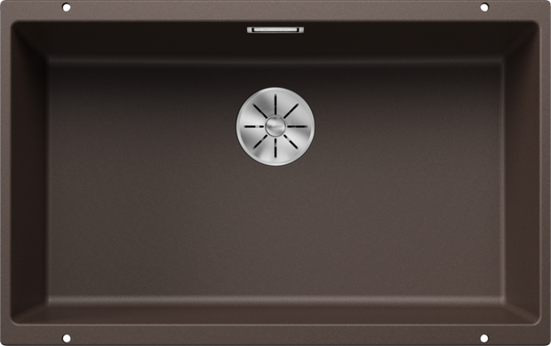 Chiuvetă bucătărie Silgranit Blanco SUBLINE 700-U cafea 730×460 mm
