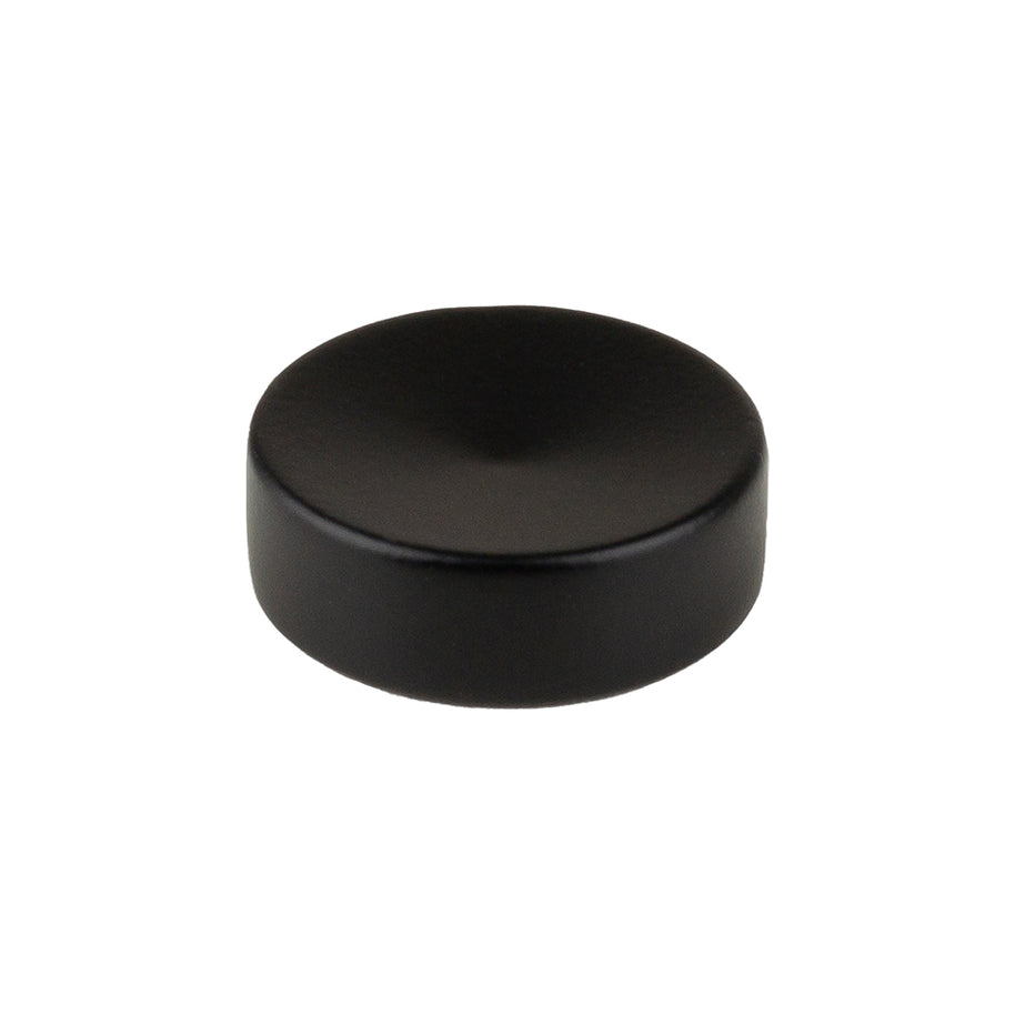 Buton pentru mobilă Tulip Blink – negru mat, zamac (rotund)