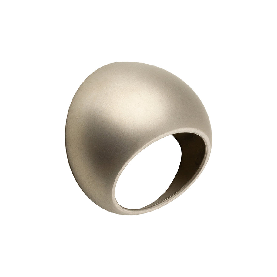 Buton pentru mobilă Tulip Kink 32 – nichel periat, metal (design tip „inel”)