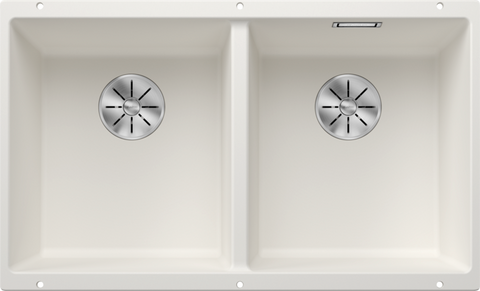 Chiuvetă bucătărie Silgranit Blanco SUBLINE 350/350-U alb 755×460 mm