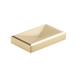 Buton pentru mobilă Tulip Envel 32 – auriu periat, zamac (rectangular)