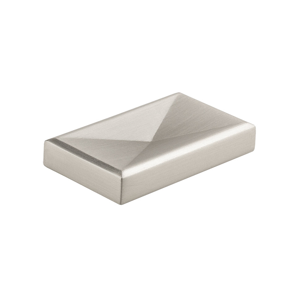 Buton pentru mobilă Tulip Envel 32 – nichel periat, zamac (rectangular)