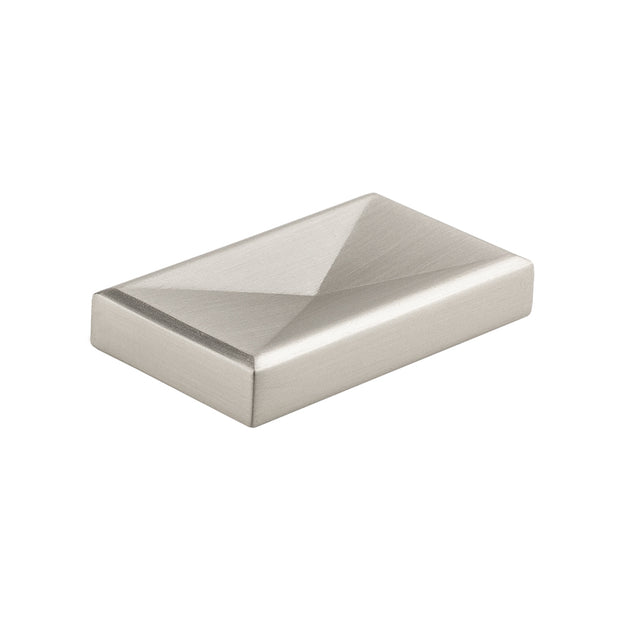 Buton pentru mobilă Tulip Envel 32 – nichel periat, zamac (rectangular)