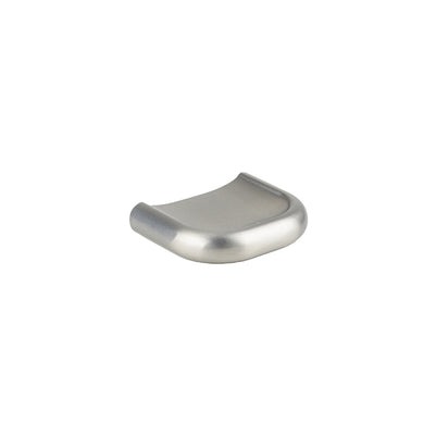 Buton pentru mobilă Tulip Tonk – nichel periat, metal (oval)