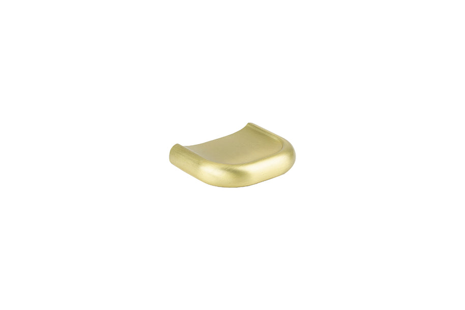 Buton pentru mobilă Tulip Tonk – auriu, metal (oval)