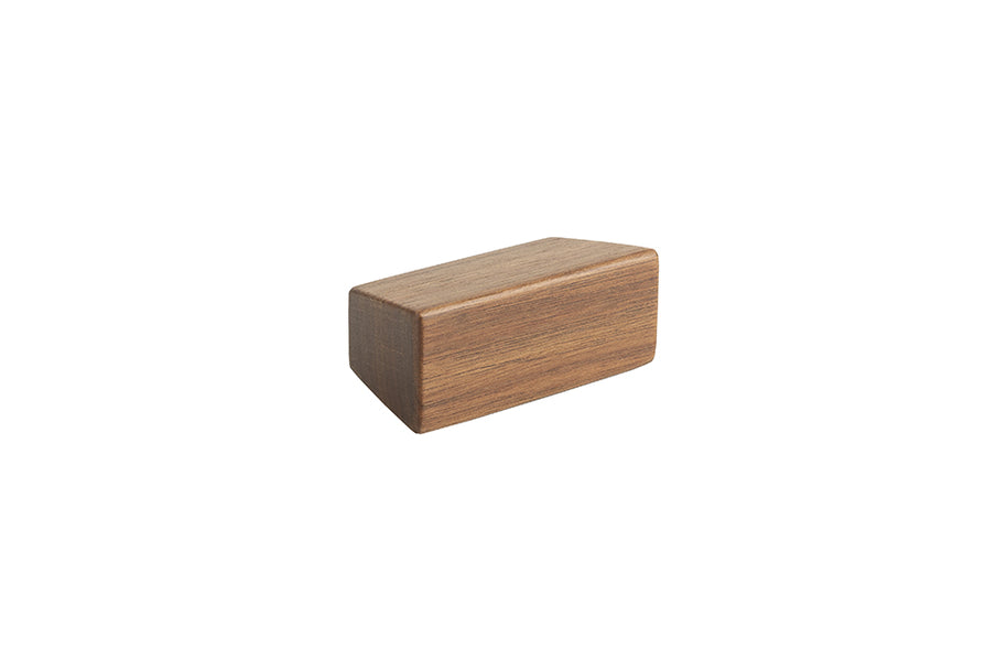 Buton pentru mobilă Tulip Xin – nuc lăcuit, lemn/metal