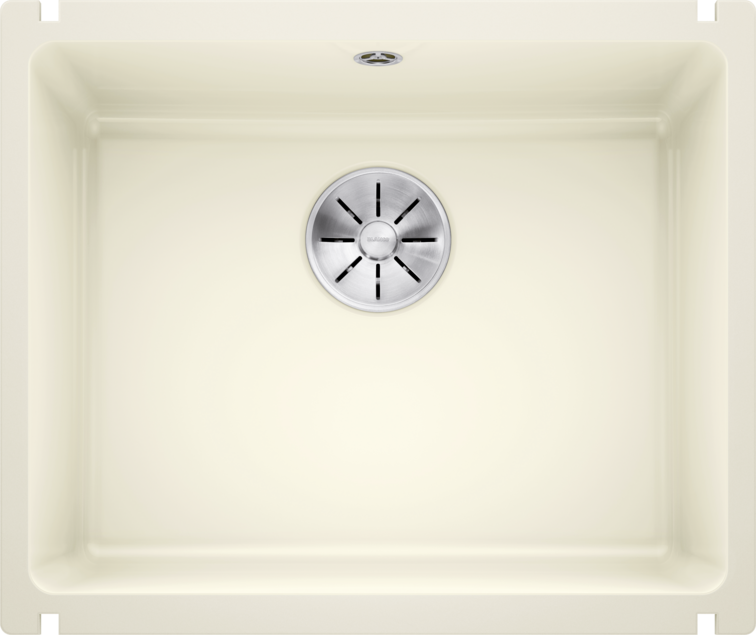 Chiuvetă bucătărie ceramică Blanco SUBLINE 500-U magnolia lucios 543×456 mm