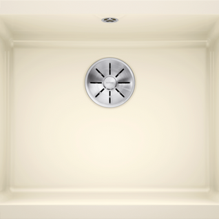 Chiuvetă bucătărie ceramică Blanco SUBLINE 500-U magnolia lucios 543×456 mm