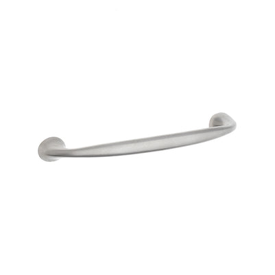 Mâner pentru mobilier Tulip Uroso – nichel mat, zamac, interax 128 mm (cu șuruburi)