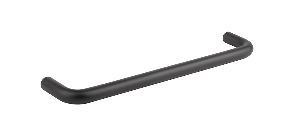 Mâner pentru mobilier Tulip Ida – oțel, finisaj negru mat, interax 96 mm