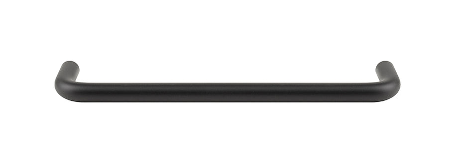 Mâner pentru mobilier Tulip Ida – oțel, finisaj negru mat, interax 96 mm