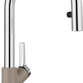 Baterie bucătărie Blanco CARENA-S Vario – trufe/crom HD