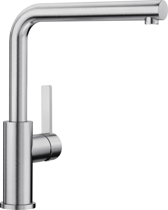 Baterie bucătărie Blanco LANORA – inox masiv perlat HD