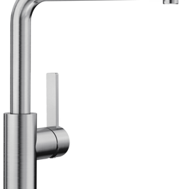 Baterie bucătărie Blanco LANORA – inox masiv perlat HD