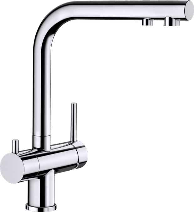 Baterie bucătărie Blanco FONTAS II Filter – crom HD