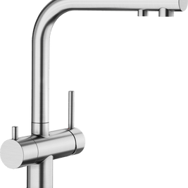 Baterie bucătărie Blanco FONTAS II Filter – PVD steel HD