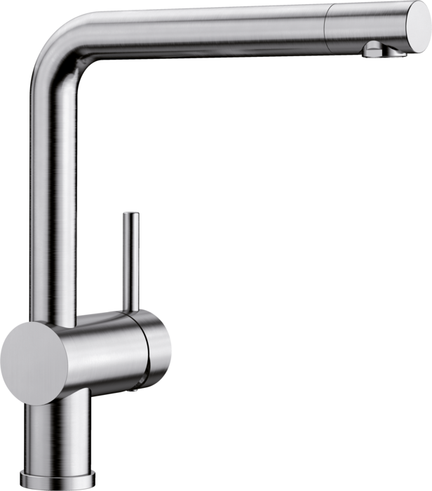 Baterie bucătărie Blanco LINUS – inox lucios HD