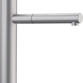 Baterie bucătărie Blanco LINEE-S – inox satin mat HD