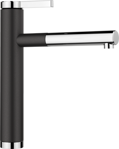Baterie bucătărie Blanco LINEE-S Silgranit-look - antracit/crom HD