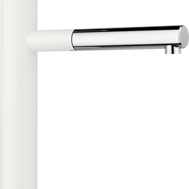 Baterie bucătărie Blanco LINEE-S Silgranit-look - alb/crom HD