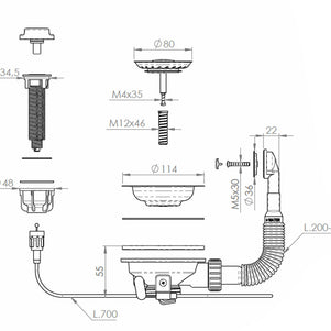 229202 VENTIL CHROME SIFON AUTOMAT